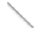 FJC Finejewelers 14 kt White Gold WG Singapore Bracelet Chain 5.5 Inches x 1.1 mm