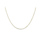 FJC Finejewelers 14 kt Yellow Gold Box with Lobster Clasp Chain 26 Inches x 0.5 mm