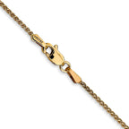 FJC Finejewelers 14 kt Yellow Gold Spiga Chain 26 Inches x 1.25 mm