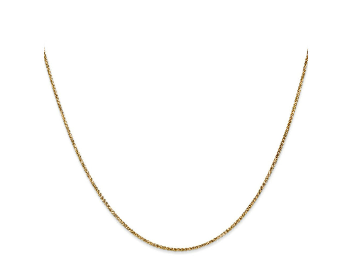 FJC Finejewelers 14 kt Yellow Gold Spiga Chain 26 Inches x 1.25 mm