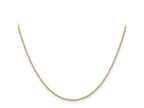 FJC Finejewelers 14 kt Yellow Gold Cable Chain 14 Inches x 1.2 mm