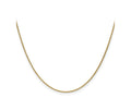 FJC Finejewelers 14 kt Yellow Gold Round Open Link Cable Chain 26 Inches x 1 mm