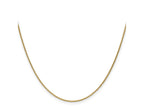 FJC Finejewelers 14 kt Yellow Gold Round Open Link Cable Chain 26 Inches x 1 mm