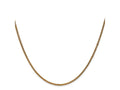 FJC Finejewelers 14 kt Yellow Gold Bright Cut Spiga Chain 22 Inches x 1.7 mm