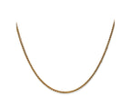 FJC Finejewelers 14 kt Yellow Gold Bright Cut Spiga Chain 22 Inches x 1.7 mm