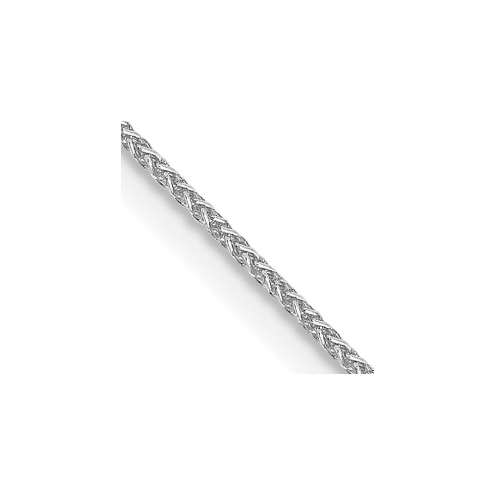 FJC Finejewelers 14 kt White Gold Spiga with Lobster Clasp Chain 26 Inches x 0.85 mm
