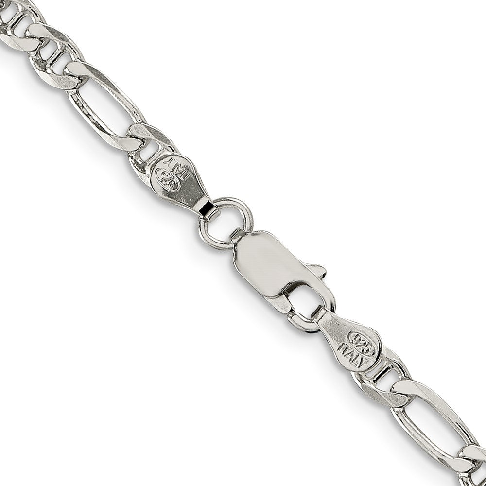 FJC Finejewelers 925 Sterling Silver Figaro Anchor Chain 20 Inches x 3.75 mm