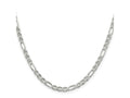 FJC Finejewelers 925 Sterling Silver Figaro Anchor Chain 20 Inches x 3.75 mm