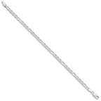 FJC Finejewelers 925 Sterling Silver Figaro Anchor Bracelet Chain 8 Inches x 3.75 mm