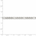 FJC Finejewelers 925 Sterling Silver Figaro Anchor Bracelet Chain 8 Inches x 3.75 mm