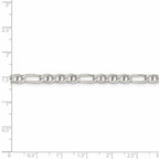 FJC Finejewelers 925 Sterling Silver Figaro Anchor Chain 18 Inches x 4.5 mm