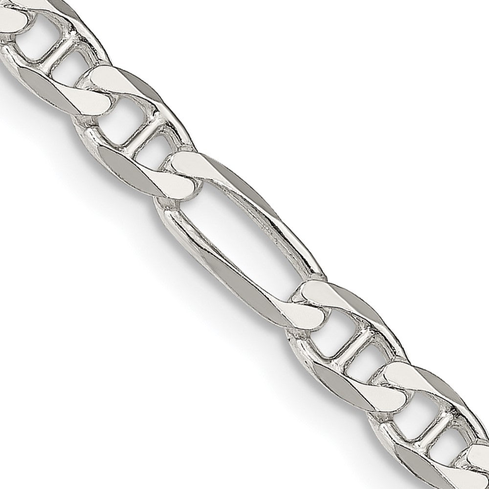 FJC Finejewelers 925 Sterling Silver Figaro Anchor Chain 20 Inches x 4.5 mm