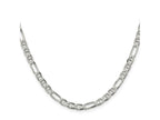 FJC Finejewelers 925 Sterling Silver Figaro Anchor Chain 28 Inches x 4.5 mm