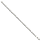 FJC Finejewelers 925 Sterling Silver Figaro Anchor Bracelet Chain 8 Inches x 4.5 mm