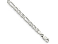 FJC Finejewelers 925 Sterling Silver Figaro Anchor Bracelet Chain 8 Inches x 4.5 mm
