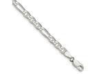 FJC Finejewelers 925 Sterling Silver Figaro Anchor Bracelet Chain 8 Inches x 4.5 mm