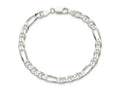 FJC Finejewelers 925 Sterling Silver Figaro Anchor Bracelet Chain 8 Inches x 5.5 mm