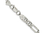 FJC Finejewelers 925 Sterling Silver Figaro Anchor Bracelet Chain 9 Inches x 6.5 mm
