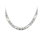 FJC Finejewelers 925 Sterling Silver Figaro Anchor Chain 28 Inches x 7.5 mm