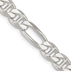 FJC Finejewelers 925 Sterling Silver Figaro Anchor Chain 20 Inches x 7.75 mm