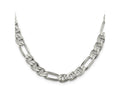 FJC Finejewelers 925 Sterling Silver Figaro Anchor Chain 28 Inches x 7.75 mm