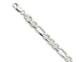 FJC Finejewelers 925 Sterling Silver Figaro Anchor Bracelet Chain 7 Inches x 7.75 mm