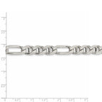 FJC Finejewelers 925 Sterling Silver Figaro Anchor Chain 20 Inches x 8.75 mm