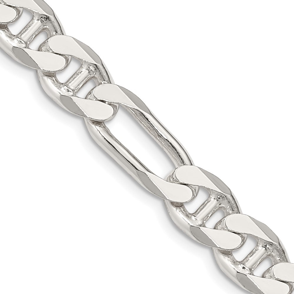 FJC Finejewelers 925 Sterling Silver Figaro Anchor Chain 20 Inches x 8.75 mm
