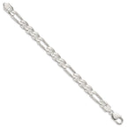 FJC Finejewelers 925 Sterling Silver Figaro Anchor Bracelet Chain 8 Inches x 8.75 mm