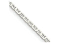 FJC Finejewelers 925 Sterling Silver 2.1mm Flat Anchor Chain Anklet 9 Inches x 2 mm
