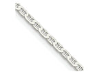 FJC Finejewelers 925 Sterling Silver 2.1mm Flat Anchor Chain Anklet 9 Inches x 2 mm