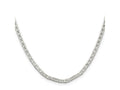 FJC Finejewelers 925 Sterling Silver Flat Anchor Chain 18 Inches x 3 mm