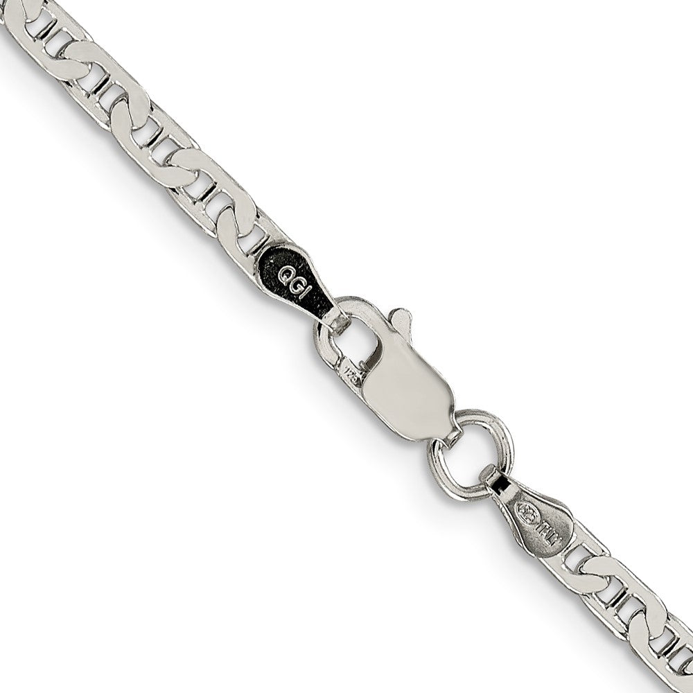FJC Finejewelers 925 Sterling Silver Flat Anchor Chain 20 Inches x 3 mm