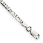 FJC Finejewelers 925 Sterling Silver Flat Anchor Bracelet Chain 8 Inches x 3 mm