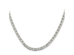 FJC Finejewelers 925 Sterling Silver Flat Anchor Chain 28 Inches x 3.75 mm