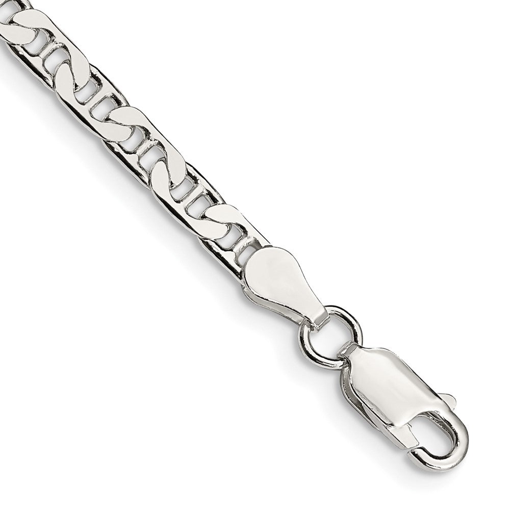 FJC Finejewelers 925 Sterling Silver Flat Anchor Bracelet Chain 8 Inches x 3.75 mm