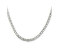 FJC Finejewelers 925 Sterling Silver Flat Anchor Chain 22 Inches x 4.5 mm