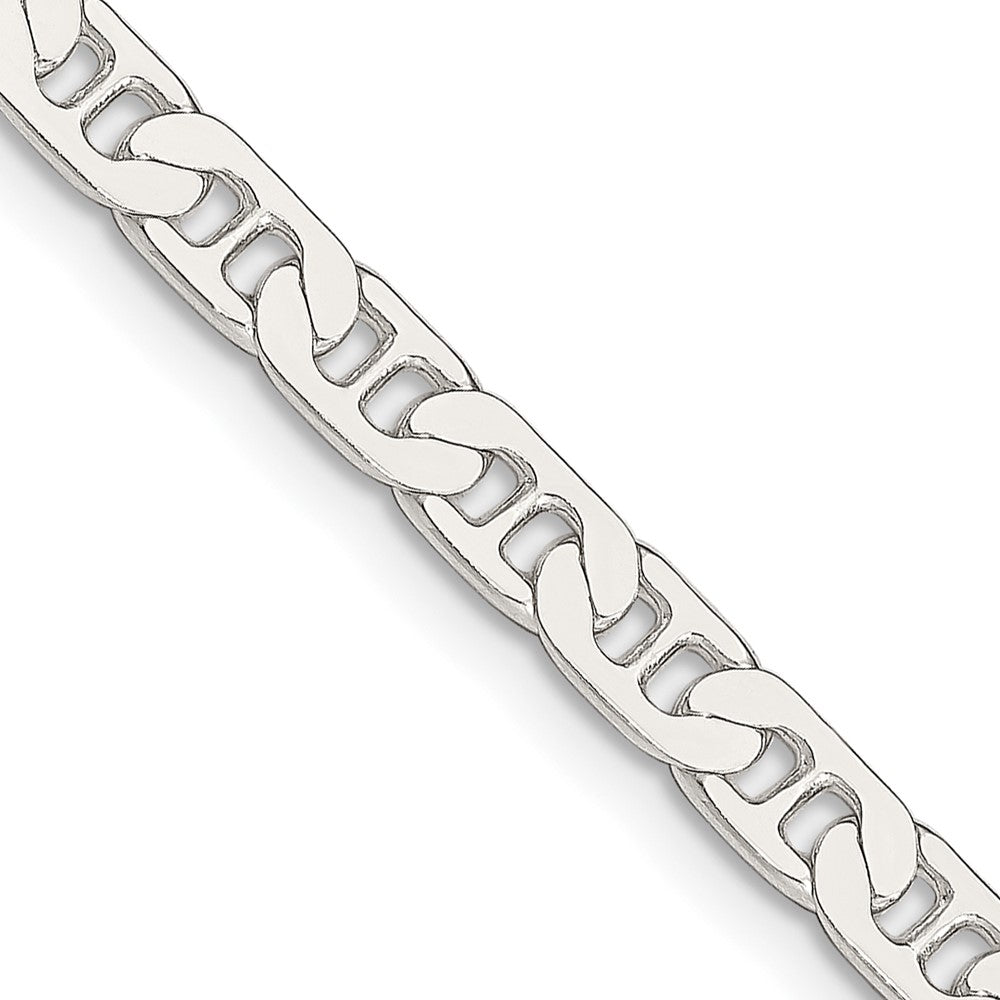FJC Finejewelers 925 Sterling Silver Flat Anchor Chain 28 Inches x 4.5 mm
