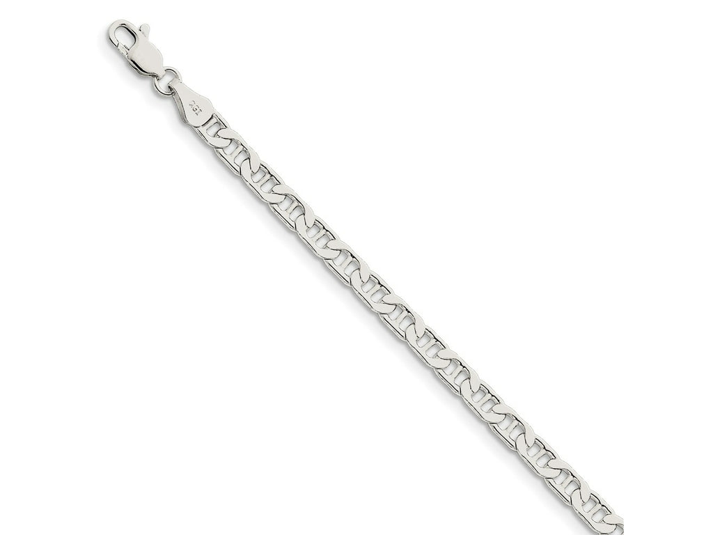 FJC Finejewelers 925 Sterling Silver Flat Anchor Bracelet Chain 7 Inches x 4.5 mm