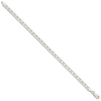 FJC Finejewelers 925 Sterling Silver Flat Anchor Bracelet Chain 8 Inches x 4.5 mm