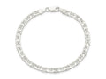 FJC Finejewelers 925 Sterling Silver Flat Anchor Bracelet Chain 8 Inches x 4.5 mm