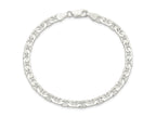 FJC Finejewelers 925 Sterling Silver Flat Anchor Bracelet Chain 8 Inches x 4.5 mm
