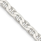 FJC Finejewelers 925 Sterling Silver Flat Anchor Chain 20 Inches x 6.5 mm