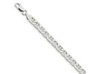 FJC Finejewelers 925 Sterling Silver Flat Anchor Bracelet Chain 7 Inches x 6.5 mm
