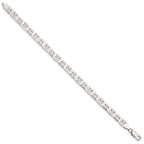 FJC Finejewelers 925 Sterling Silver Flat Anchor Bracelet Chain 8 Inches x 6.5 mm
