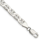 FJC Finejewelers 925 Sterling Silver Flat Anchor Bracelet Chain 8 Inches x 6.5 mm