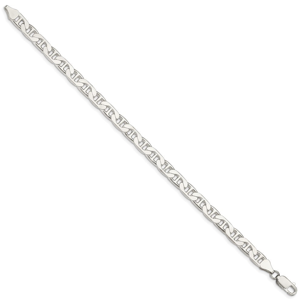 FJC Finejewelers 925 Sterling Silver Flat Anchor Bracelet Chain 8 Inches x 6.5 mm