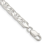 FJC Finejewelers 925 Sterling Silver Flat Anchor Bracelet Chain 8 Inches x 7 mm