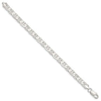 FJC Finejewelers 925 Sterling Silver Flat Anchor Bracelet Chain 8 Inches x 7 mm