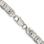 FJC Finejewelers 925 Sterling Silver Flat Anchor Bracelet Chain 9 Inches x 7 mm